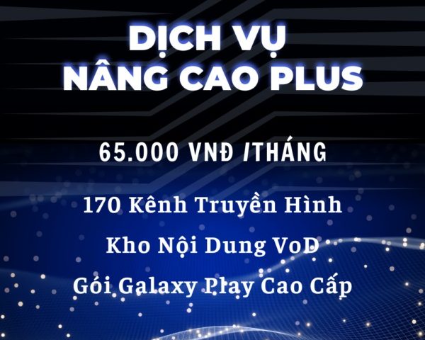 Gói dịch vụ truyền hình nâng cao Plus