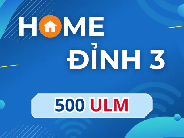 Home Đỉnh 3 – 469.000 VNĐ/tháng