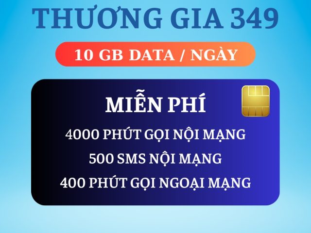 Thương gia 349: 349.000 đ/tháng (đã bao gồm VAT)