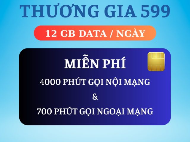 Thương gia 599: 599.000 đ/tháng (đã bao gồm VAT)