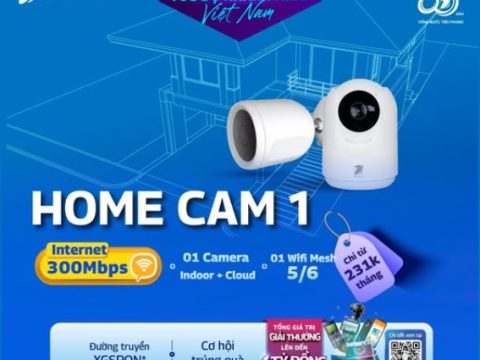 Combo Camera + Mesh WiFi VNPT – An ninh từ kết nối đến góc nhỏ